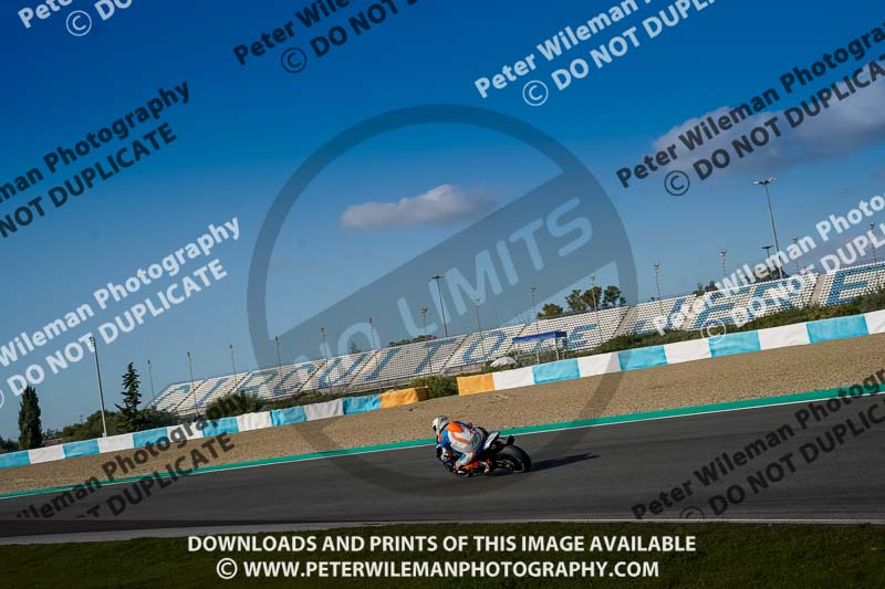 25 to 27th november 2017;Jerez;event digital images;motorbikes;no limits;peter wileman photography;trackday;trackday digital images